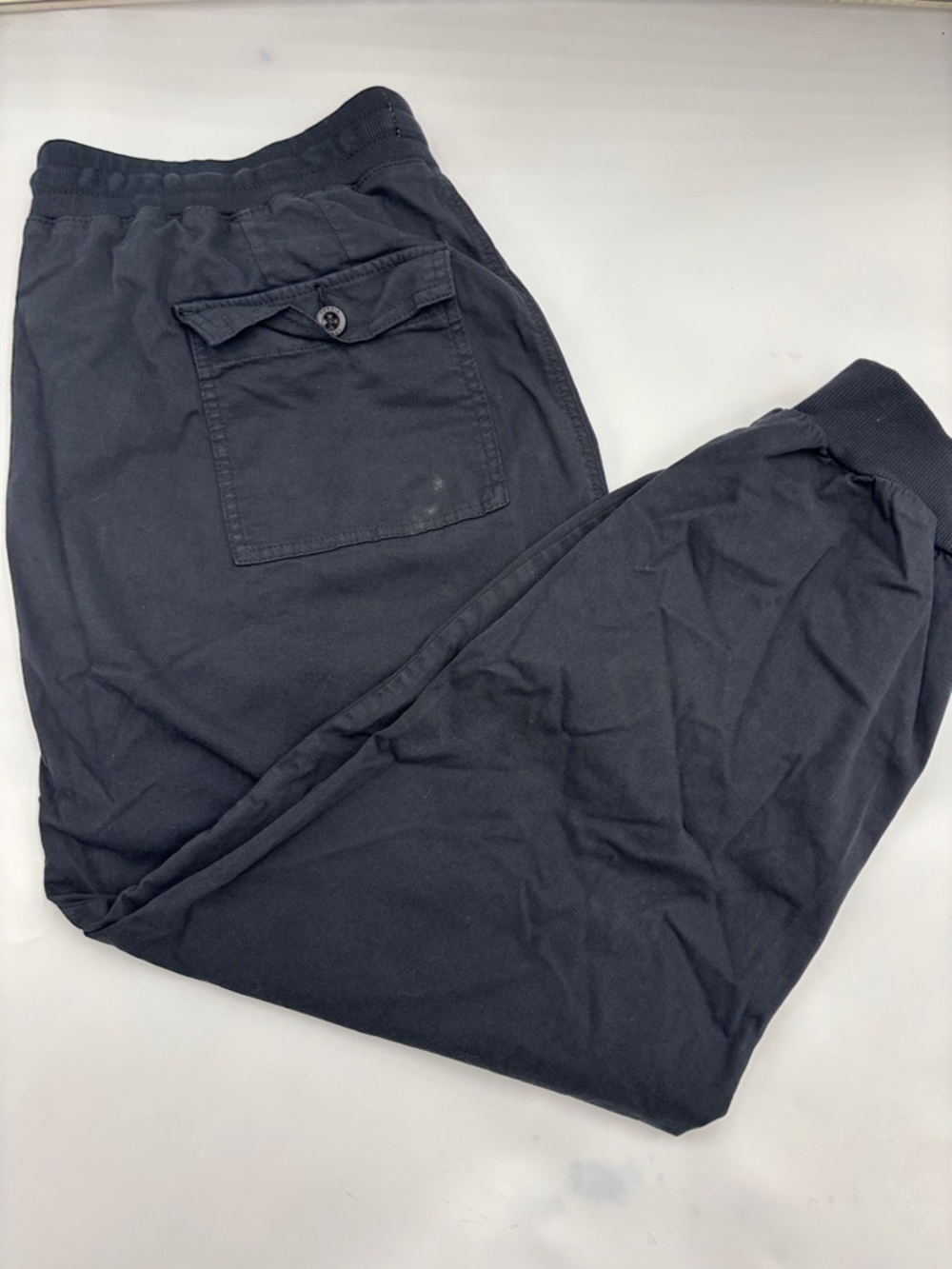 Torrid High-Rise Pull-On Jogger in Deep Black